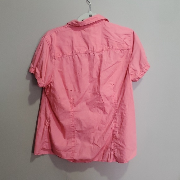 Bum Equipment Coral Button-Up Short Sleeve Shirt - Picture 4 of 5